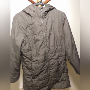 The North Face dark gray winter jacket